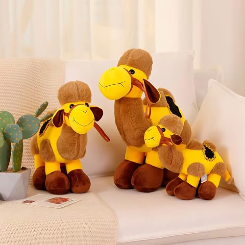 Image of Babique Camel Stuffed Plush Animal | Teddy Bear Soft Toy |Ideal for Birthdays & Special Occasions Girls /Boys, Baby Kids -Yellow