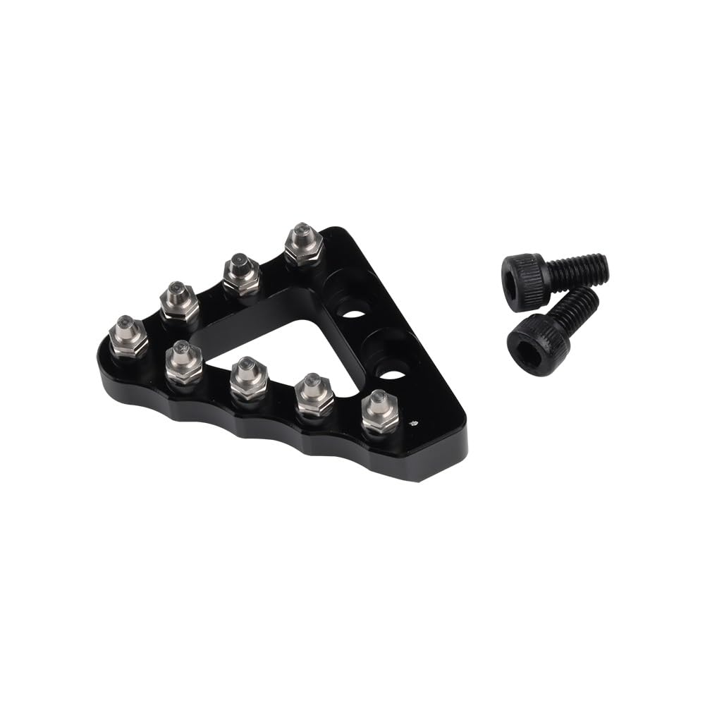 XuYingBhd Repose-Pieds Moto Pliable Pour Beta RR 200 à 500 - Embout Pédale Arrière Noir