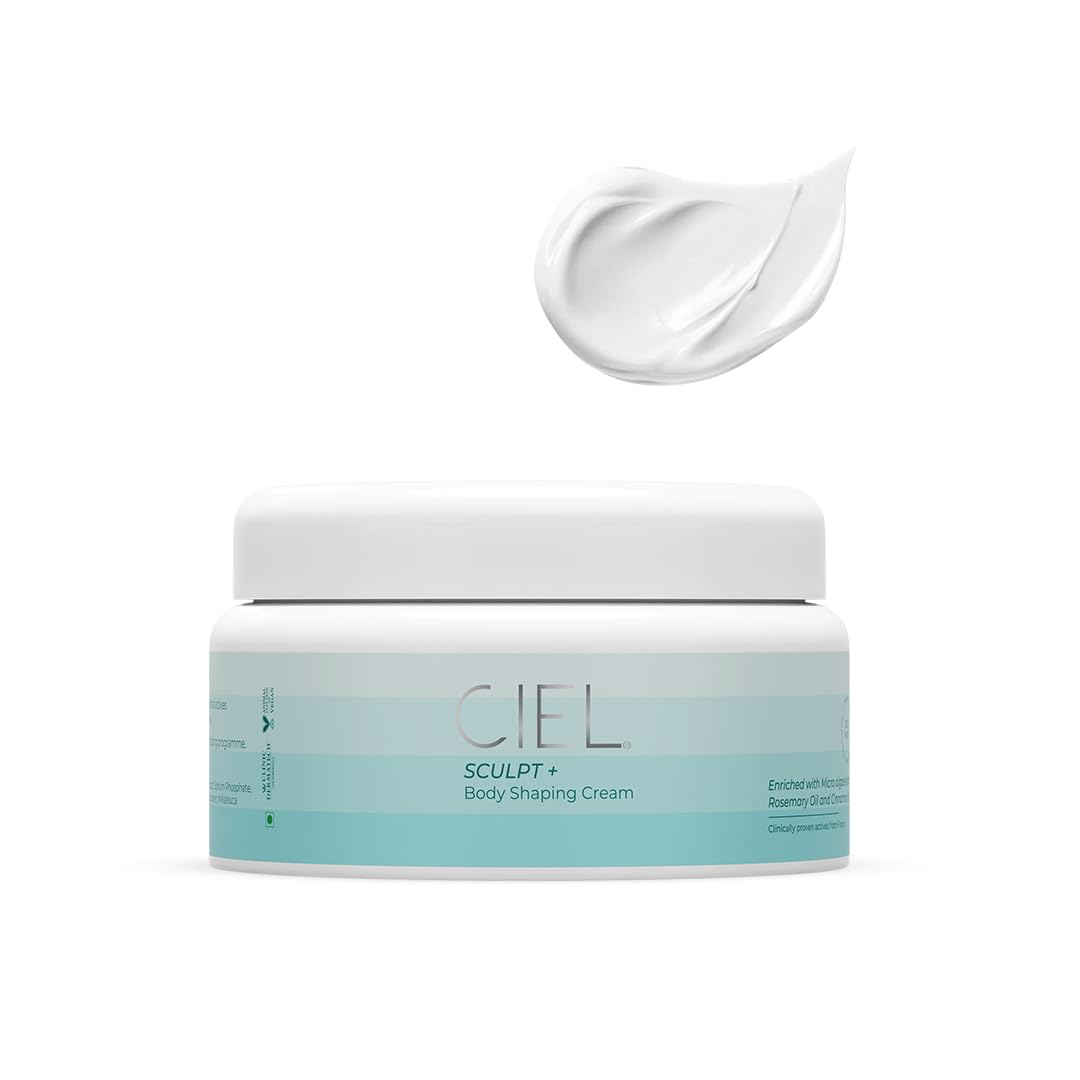 Body Shaping Stretch Marks Removal Cream | Minimise the Appearance of Cellulite Sculpt with Hyaluronic acid | Contains Tea Tree Oil | Reduce Stretch Marks | Improve Body Tone & Smoothens Skin | For All Skin Types | 100% Vegan -100 gm