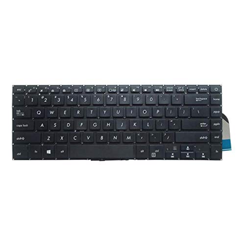 Homyl Para Asus VivoBook 15 X505 X505BA X505BP Teclado Sem Moldura De Layout Em Inglês