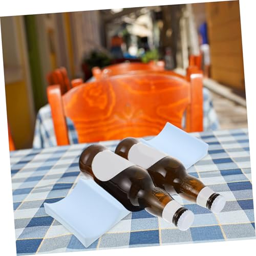 Soporte para 10 botellas de vino apilable de plástico miniatura 5