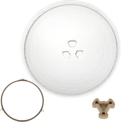 Plateau micro onde universel 31,5cm pour remplacer votre plaque cassée