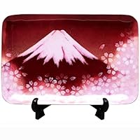 Amazon.co.jp: 七宝焼 飾皿 46 (金地紅白梅) : ホーム＆キッチン