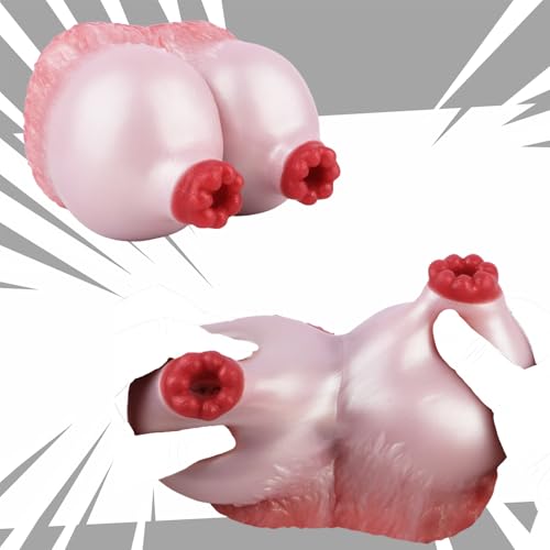 Jomyu 2010g Realistische Groß Masturbieren Sexspielzeug für Männer Tier Monster Masturbator mit 3D Doppelkana Groß Brüste Taschenmuschi Pocket Pussy Sexy Erotik sex spielzeug für die männer solo