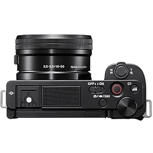 Sony ZV-E10 Mirrorless Alpha APS-C Vlog Camera Body and 16-50mm F3.5-5.6 Zoom Lens ILCZV-E10L/B Black Bundle with Deco Gear Case + Filter Set + Wide Angle & Telephoto Lenses + Accessories Kit — photo 5 of 6