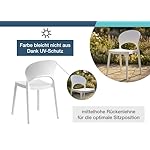 LC Garden Vini Stapelstuhl Weiß (2er-Set)