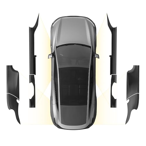 3W Tesla Model Y Juniper Door Sill Protector 2025 2026 Only for 5 Seat Front Rear Door Entry Guard Anti-Dust Cover Anti-Scratch Plate Edge Guards TPE Car Accessories (Not Original Tailgate Sill)