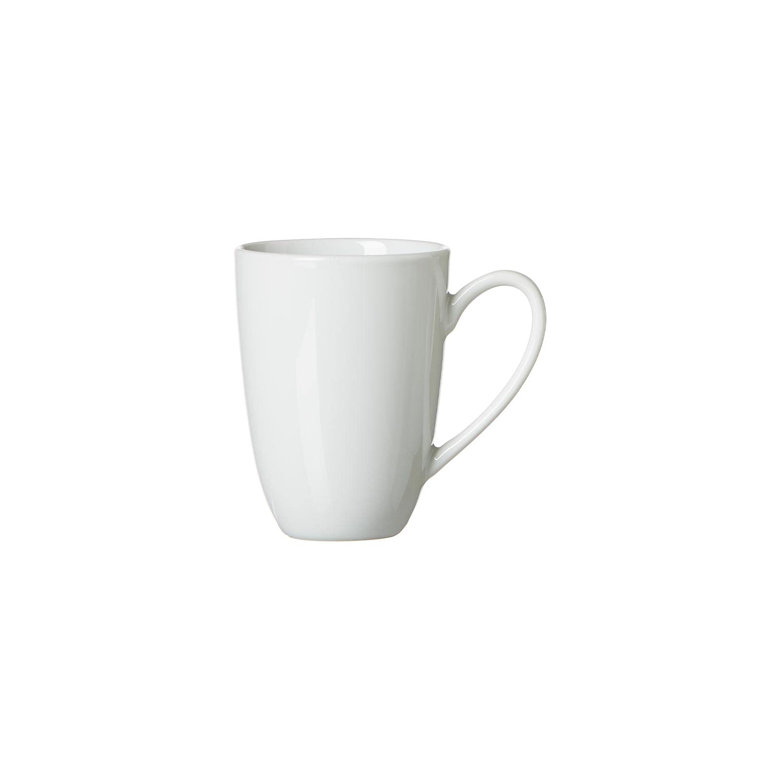 Ritzenhoff & Breker Bianco Latte Macchiato Tasse, 6er Set, 330 ml, Kaffeetassen aus Porzellan, Weiß, Spülmaschinengeeignet