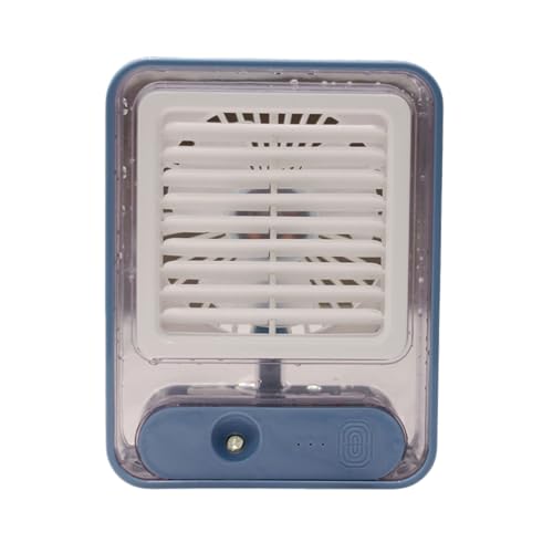 Rebellious Aire acondicionado portátil ventilador humidificación ventilador escritorio ventilador con luz nocturna hogar frío aire acondicionado