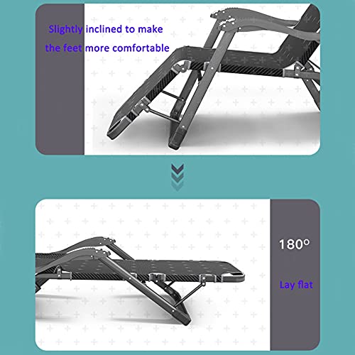 Chaise pliante d'extérieur robuste et lit pliant de camping réglable - 5