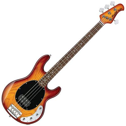 Sterling by Music Man RAY34-HB Bass (4 String, Honey Burst 