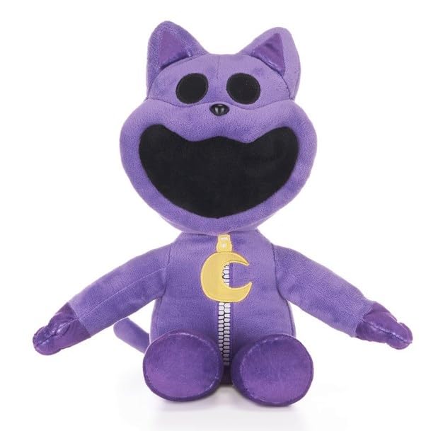 UKToyworld Poppy Playtime 10 inch Catnap Purple Cat Critter Soft Toy