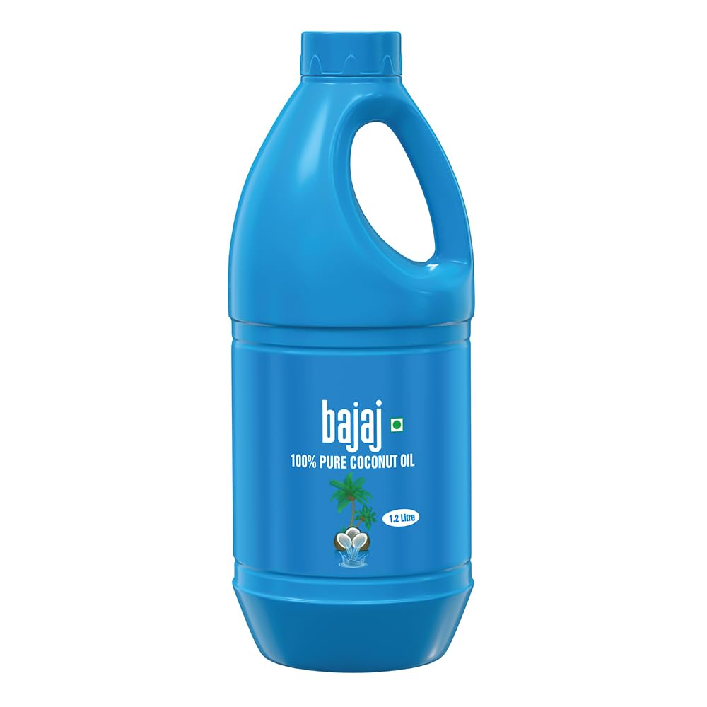Bajaj 100% Pure Coconut Oil 1.2 Litres Jar (B0DFYHRC2M) Amazon Price History, Amazon Price Tracker