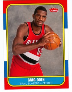 2007 Fleer Greg Oden Rookie Card at Amazon's Sports Collectibles Store