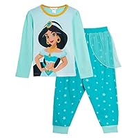 Disney Girls Aladdin Princess Jasmine Dress Up Pyjamas 5-6 Years