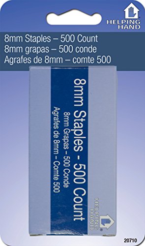 Helping Hand Fq20710 8Mm Staples, 500 Piece #TOP13