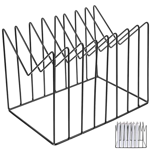 SUPVOX Porta Dischi in Ferro Per Ingresso Porta Album Scaffale Per Libreria Libreria Da Scrivania Scaffale Per Giornali in Ferro Per Riviste Da Pavimento