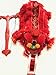 Chinese New Year Lion Dragon Dance Puppet Red
