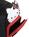 Hello Kitty Mini Backpack Kawaii Bag for Toddler Girls - Kids’ School Travel Bag - Girl’s Fashion Accessory (Black/Red)