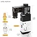AIRIX 3V110-06 Pneumatic Solenoid Valve AC110V, 2 Position 3 Way, 1/8