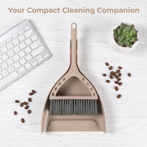 Mini escoba y recogedor Lurrose para encimera de cocina y dormitorio 8