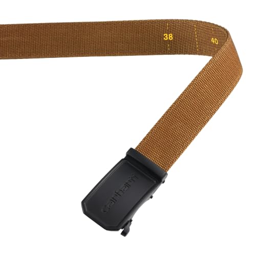 Image of Carhartt Men's Durable Nylon Webbing Belts, W /a Slim Profile Design