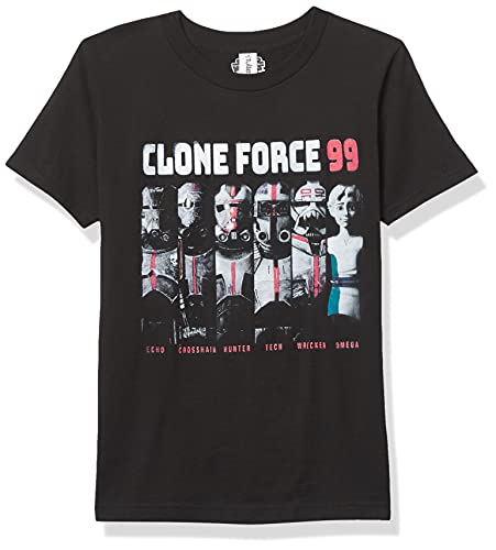 T-shirt Star Wars Clone Force noir idéal pour l'école