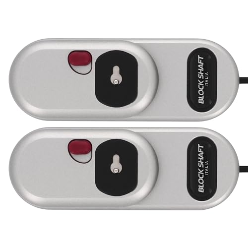 【Serratura mista】Il lucchetto antifurto Gatelock Pro si blocca in due modi: automaticamente quando le porte vengono sbattute, eliminando la necessità di usare la chiave per bloccare il lucchetto, e manualmente per l'uso ripetuto in aree prive di rischi. Questi lucchetti rimangono attaccati alle porte in ogni circostanza.