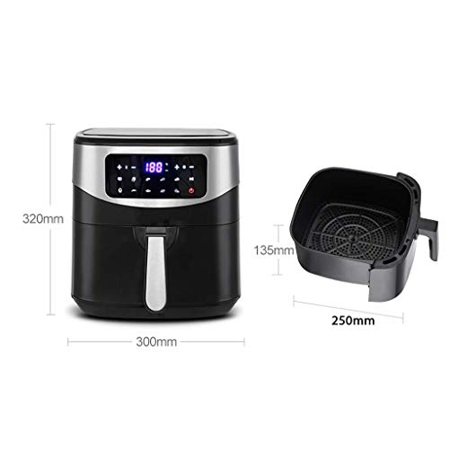 Heißluftfritteuse Home Multifunktions 8L große Kapazität ölfreie fettarme Pommes Frites Maschine Exquisite – Bild 3