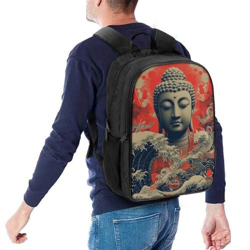 Sac à dos Bouddha enfants : Fini le mal de dos à l'école 3D - 5