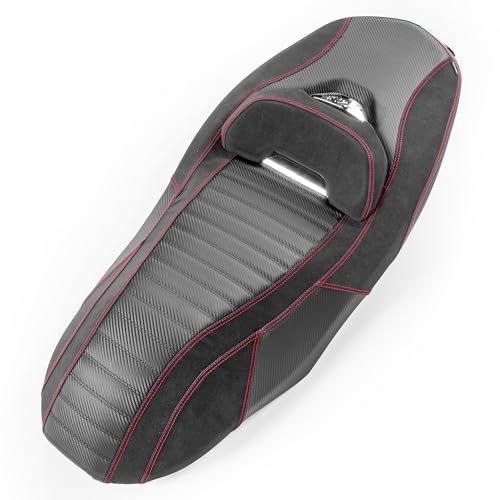 Asiento X-max 300 completo con cojín integrado de pasajero y piloto para modelos 2018 a 2022