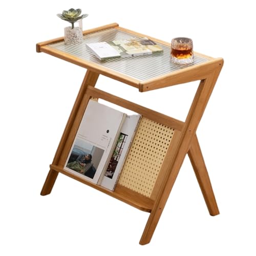 Kirnuo�T�C�h�e�[�u�� �i�C�g�e�[�u�� �V�R�|�� �K���X���J�E���^�[�g�b�v ���� ���[�I�t�� ������ ������� ���@�\ �g���ȒP �V���v�� �\�t�@�[�e�[�u�� ���[�e�[�u�� �x�b�g�p ���r���O �\�t�@�T�C�h (���F,55cm)