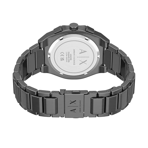 Image of Armani Exchange Gunmetal Watch AX4296