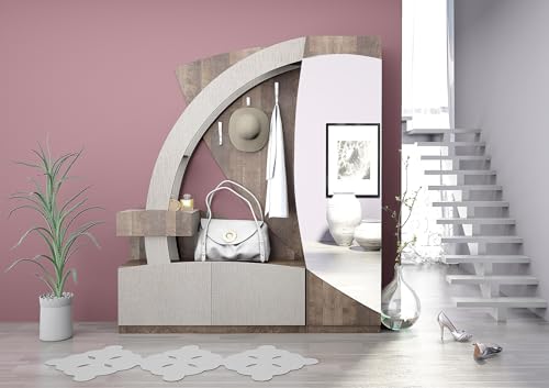 ✅PARTICOLARE: mobile ingresso entrata con forme ondate che donano una tipicità al prodotto