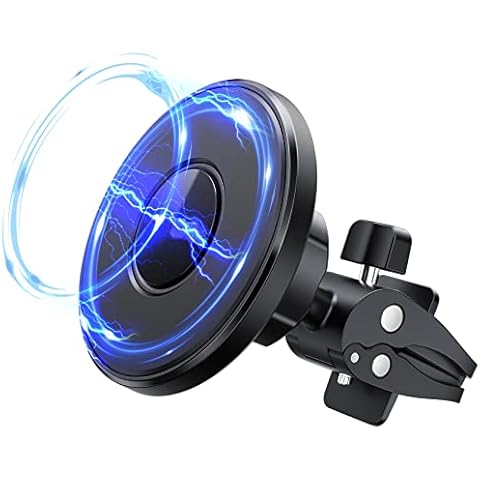 CGZZ Car Mount, Air Vent Magnetic Phone Holder for Car, Use With Magnet Case Only Compatible for iPhone 12/13/14 Pro/Plus/Max/Mini Cover