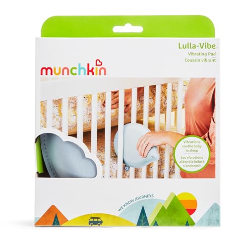 image for Munchkin Lulla-Vibe Vibrating Pad, Baby Sleep Soother for Crib Mattres