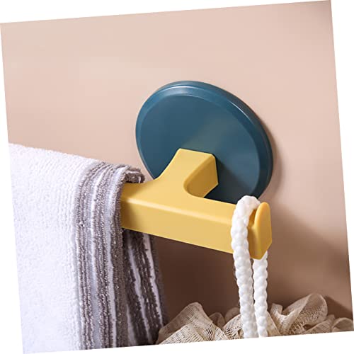 Foytoki 3Pcs Towel Bar Black Stainless Steel Hooks Wall Mount Clothing Rack Hand Towel Holder Towel Ring Rack Wall Mount Towel Bar Storage Hanger Bathroom Shelf Wall Mounted Towel Holder #TOP2