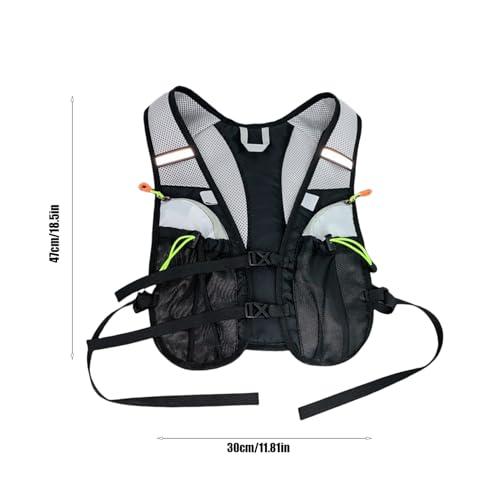 Gilet d'hydratation pour course à pied contre les ballottements - 5
