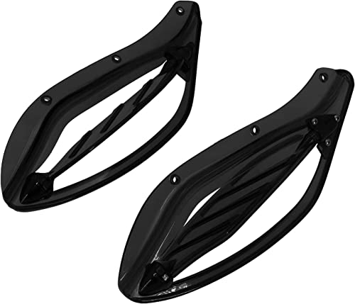 Déflecteurs latéraux de moto réglables vent pour carénage Electra Glide et Street Glide