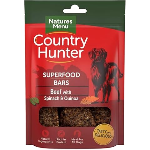 Country Hunter Natures Menu Superfood Bars with Beef Cover