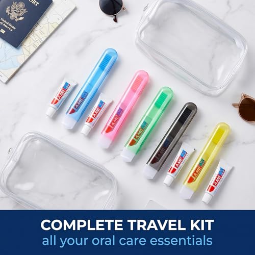 Kit de cuidado bucal portátil para vuelos y escapadas de fin de semana 4