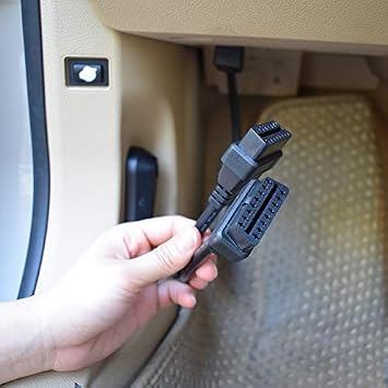 Vgate iCar Pro Bluetooth 3.0(ONLY Android) OBD2 Car Code Reader &16 Pin OBD2 Splitter 12 inches