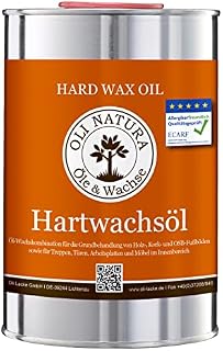 Oli Natura Hard Wax Oil - 1 L, Colour: Clear satin
