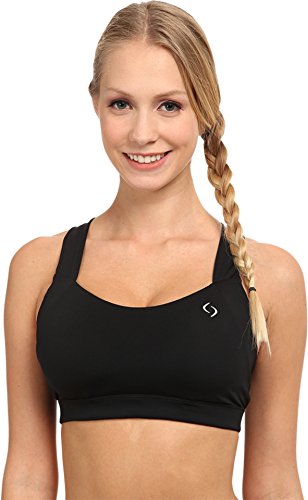 Brooks UpLift Crossback Sports Bra (X-Small) Black