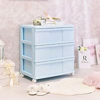 Amazon｜ロマンティックプリンセス ワイド収納ケース3段(ピンク) 収納