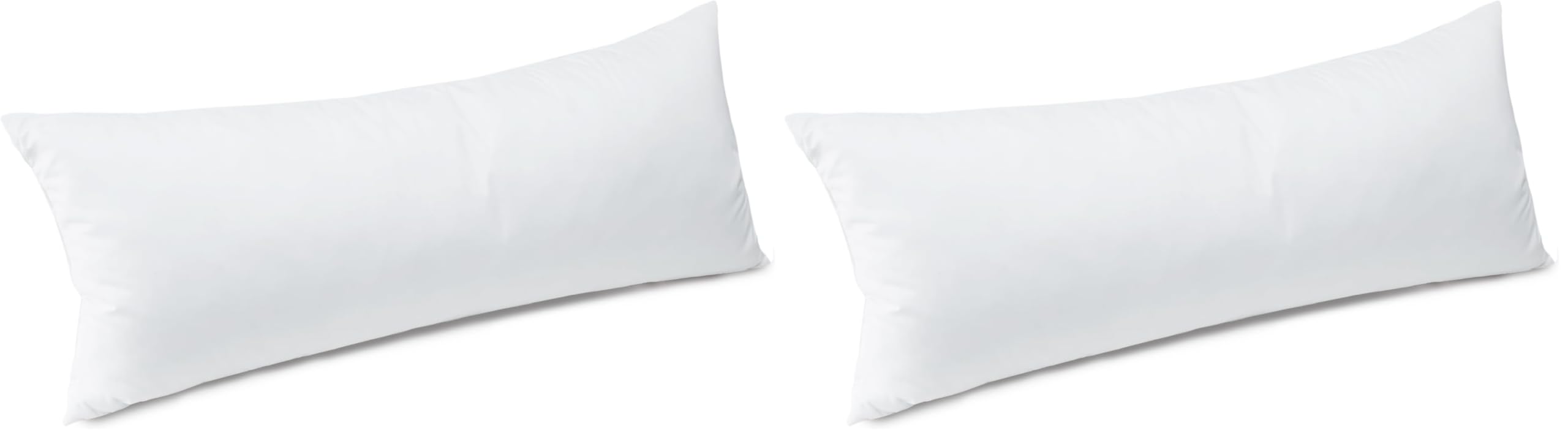 puredown® Feather Down Pillow Insert - 14x36 Throw Pillow, Large Lumbar Pillow Insert for Decorative Throw Pillow, Bed, Couch, and Cushion, Pack of 2