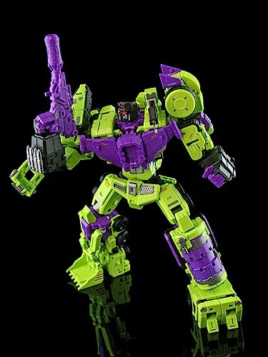Lucky Cat Micro Cosmos Mc-02 Riki-Oh Devastator Mini Transformation A+B+C Action Figure Model Toy New In Stock #TOP7