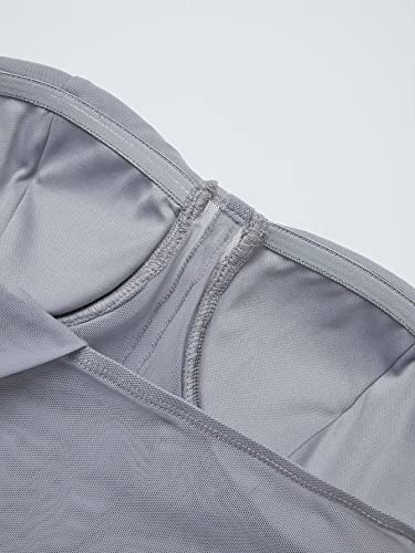 Coussin pour bain de soleil 190x60x5 cm imperméable en polyester anthracite