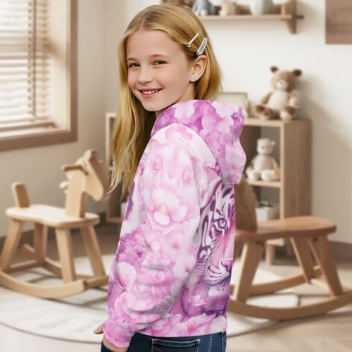 Image of GLUDEAR Teen Boys Girls Novelty Animal Galaxy Hoodies Sweatshirts Pullover