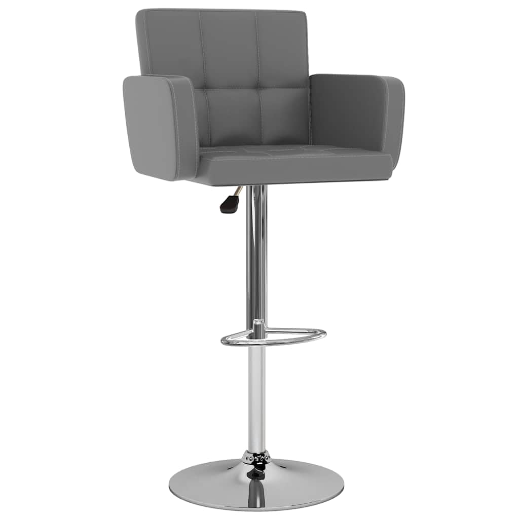 Tabouret de bar gris scandinave moderne pour illuminer les repas sur l'îlot de votre cuisine